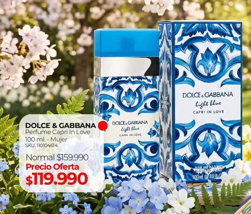 Dolce & Gabbana - Perfume Caprin Love 100 Ml. Mujer