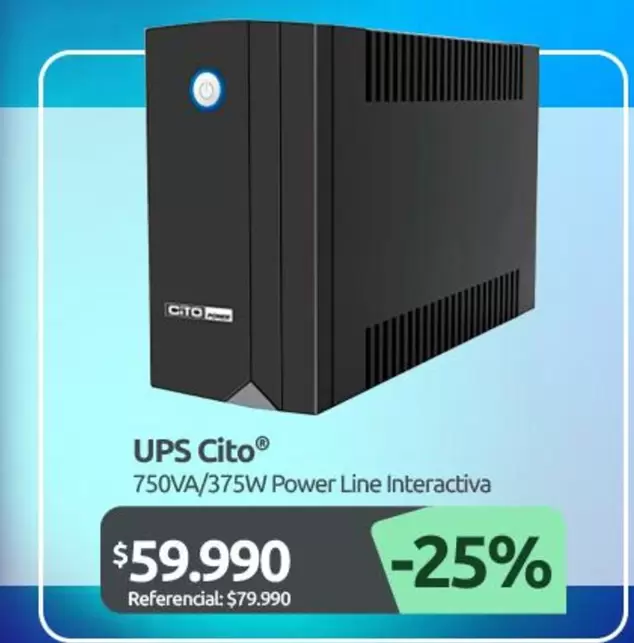 Up - 750va/375w Power Line Interactiva