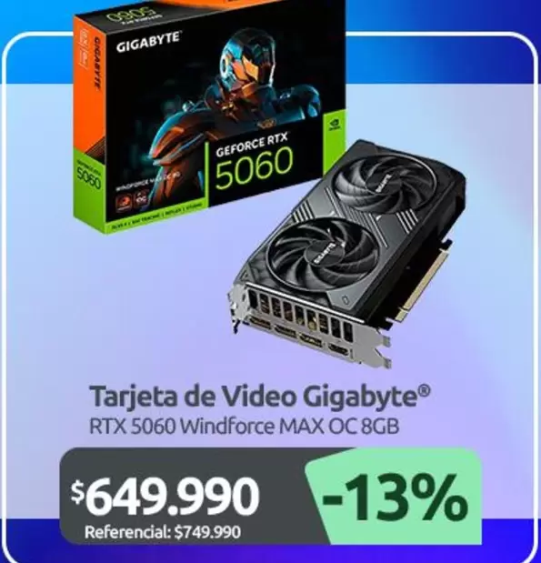 Tarjeta De Video Gigabyte