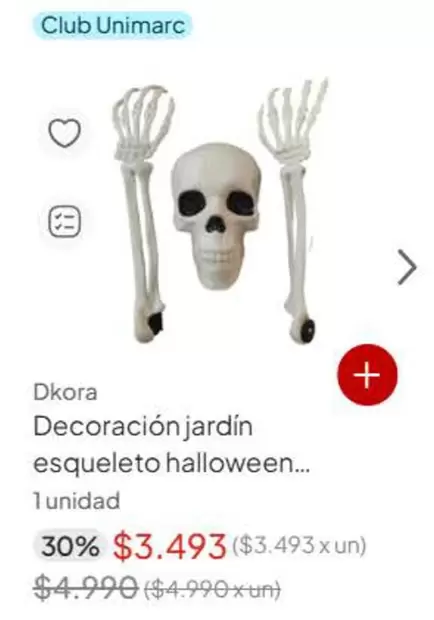Club - Decoracion Jardín Esqueleto Halloween