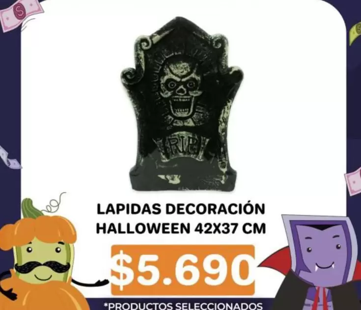 Lapidas Decoración Halloween