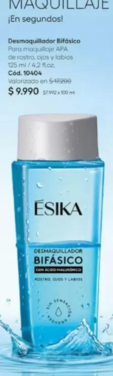 Desmaquillador Bifasico
