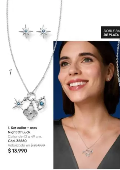 Set Collar + Aros Night Of Luck