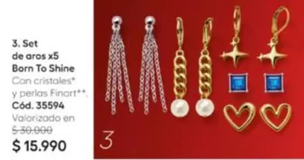 Set De Aros X5 Born To Shine