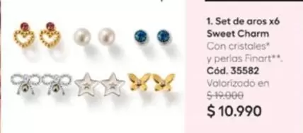 Set De Aros X6 Sweet Charm