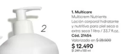 Multicare - Multicrem Nutrients