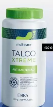 Multicare - Talco Xtreme Antibacterial 120g