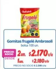 Ambrosoli - Gomitas Frugelé