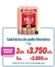 Montina - Salchicha De Pollo