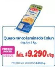 Colun - Queso Ranco Laminado