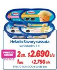 Savory - Helado Cassata