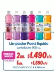 Poett - Limpiador  Liquido