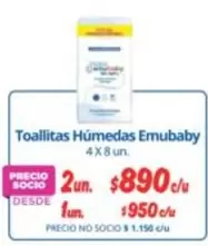 Emubaby - Toallitas Humedas