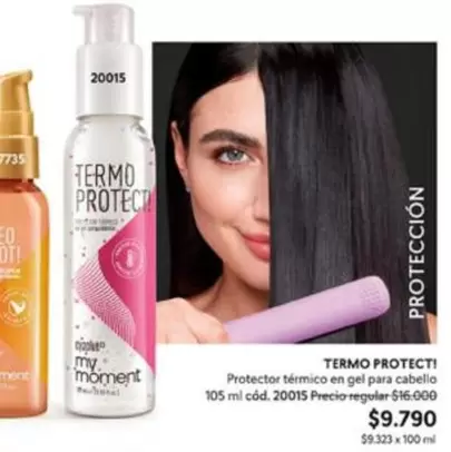 Protector Termico En Gel Para Cabello