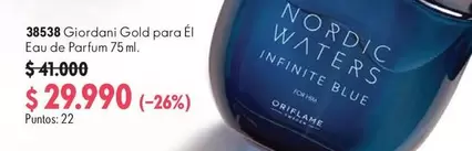 Giordani - Gold Para El Eau De Parfum