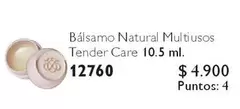 Care+ - Balsamo Natural Multiusos Tender Care 10.5 Ml. 12760