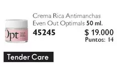 Optimals - Crema Rica Antimanchas Even Out