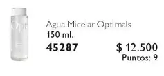 Optimals - Agua Micelar