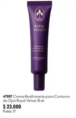Royal - Crema Reafirmante Para Contorno De Ojos Velvet