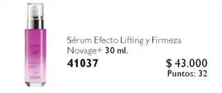 Novage - Sérum Efecto Lifting Y Firmeza +30 Ml. 41037