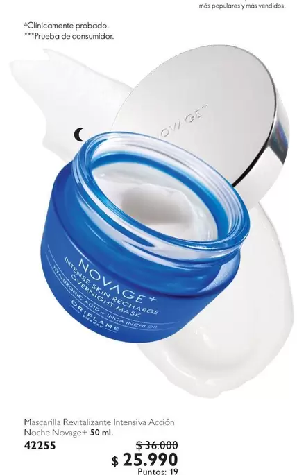 Novage - Macmilla Revitaliziante Intensiva Acción Noche Noe4se