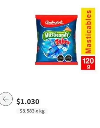 120 - Masticables