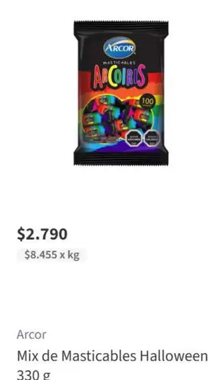 Arcor - Mix De Masticables Halloween