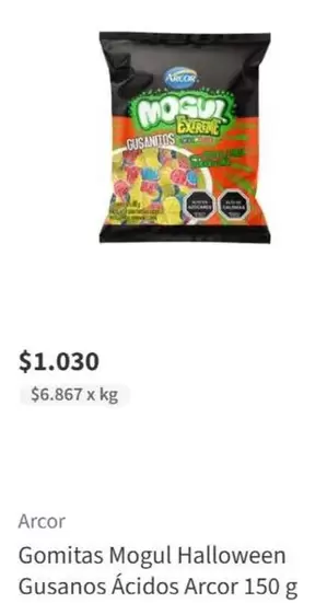 Arcor - Gomitas Mogul Halloween