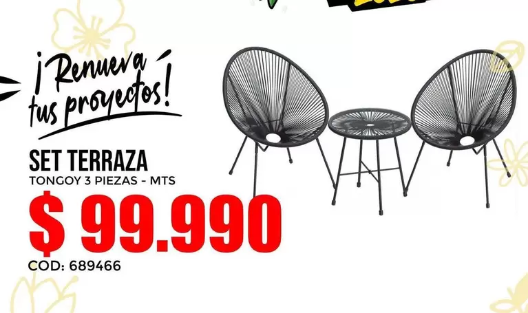 MTS - Set Terraza