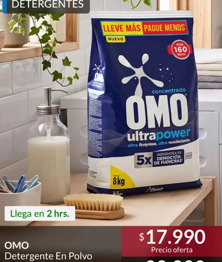 Omo - detergente en polvo