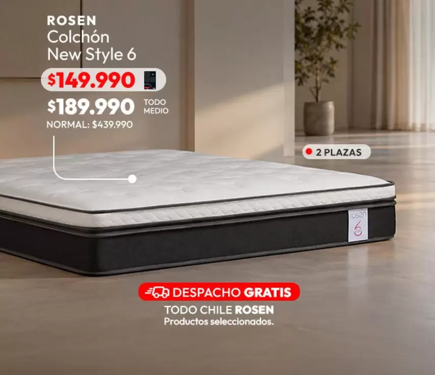 Rosen - Colchon New Style 6