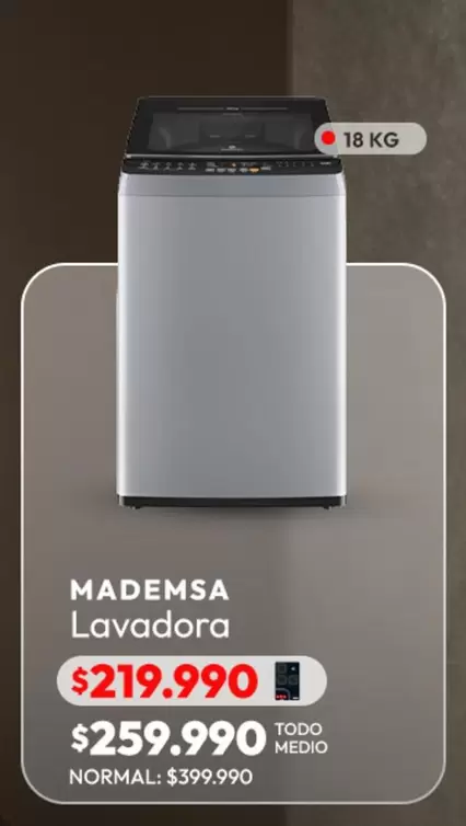 Mademsa - Lavadora