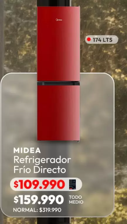Midea - Refrigerador Fireto Fireto