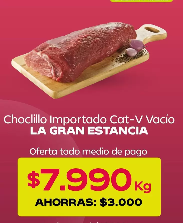 Choclillo Importado Cat-V Vacio