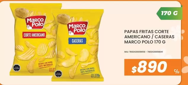 Marco Polo - Patas Americano/ Caseras