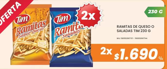 Ramitas - De Queso O Saladas