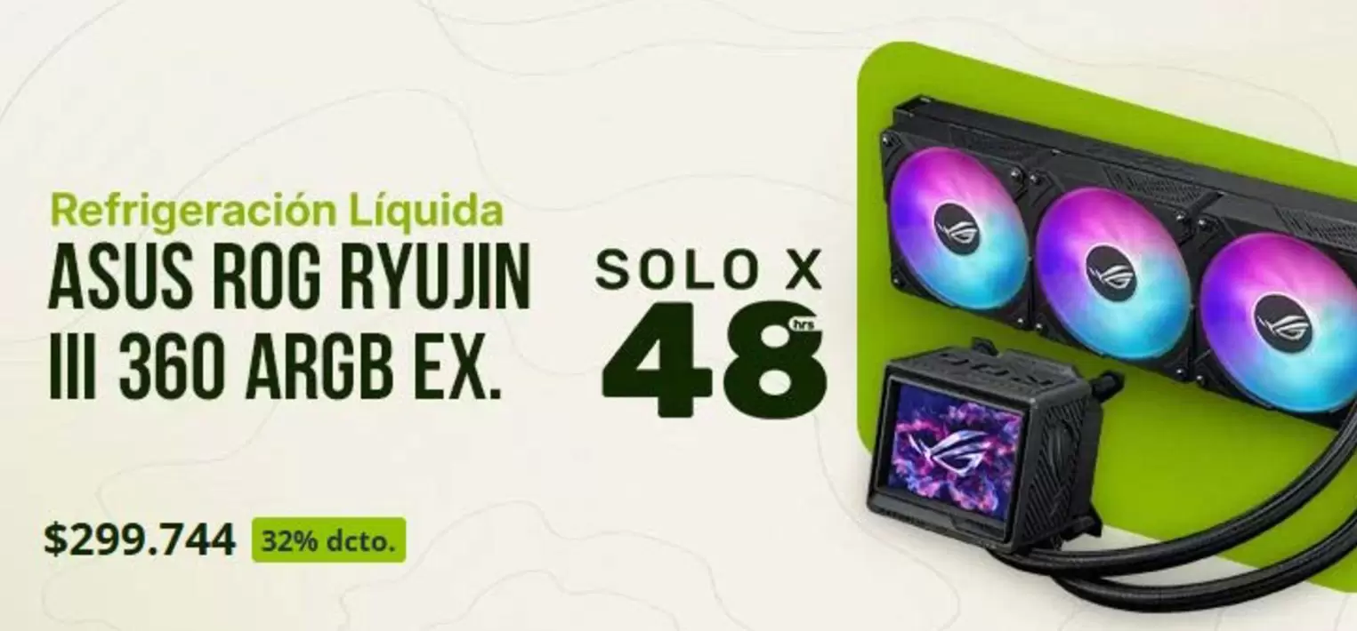 Asus - ASUS Rog Ryujin Iii 360 Argb Ex