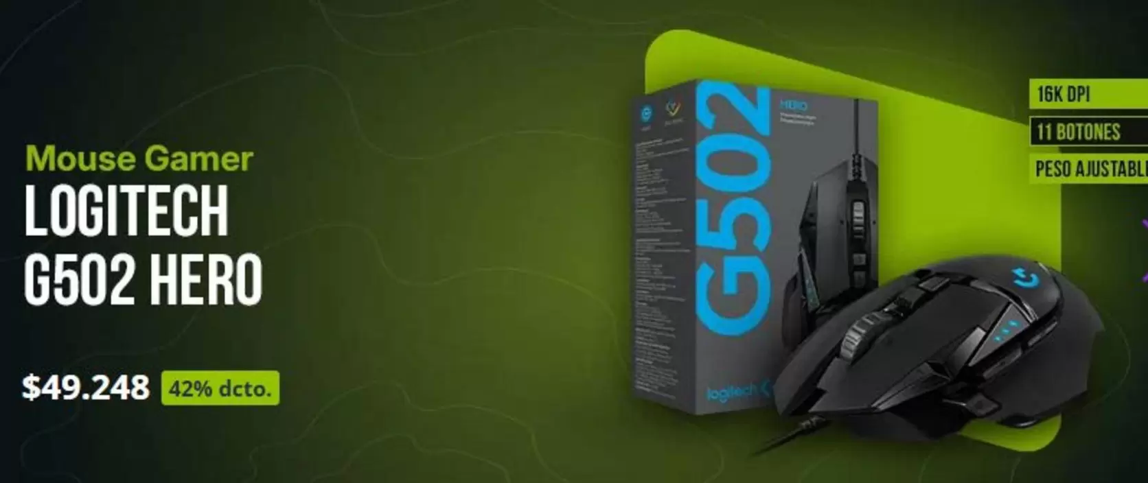 Logitech - G502 Hero