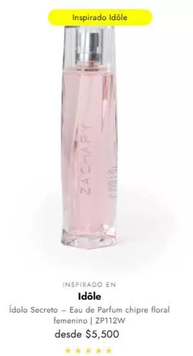 Eau De Parfum Chipre Floral Femmelon