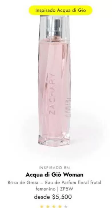 Acqua Di Gio Woman