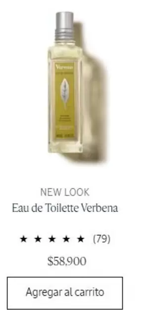 Eau De Toilette Verbena