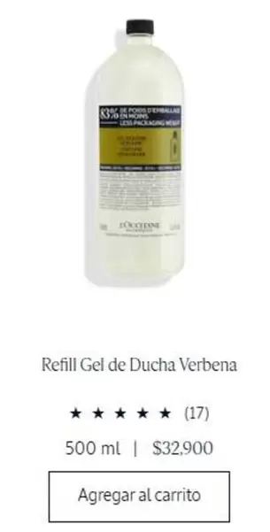 Refill Gel De Ducha