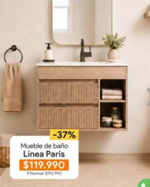 Mueble De Bano Linea Paris