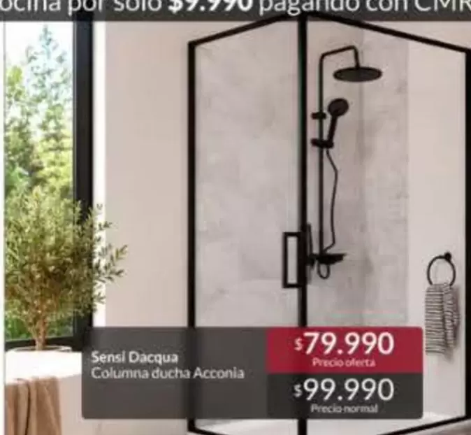 Sensi Dacqua Columna Ducha Acconia