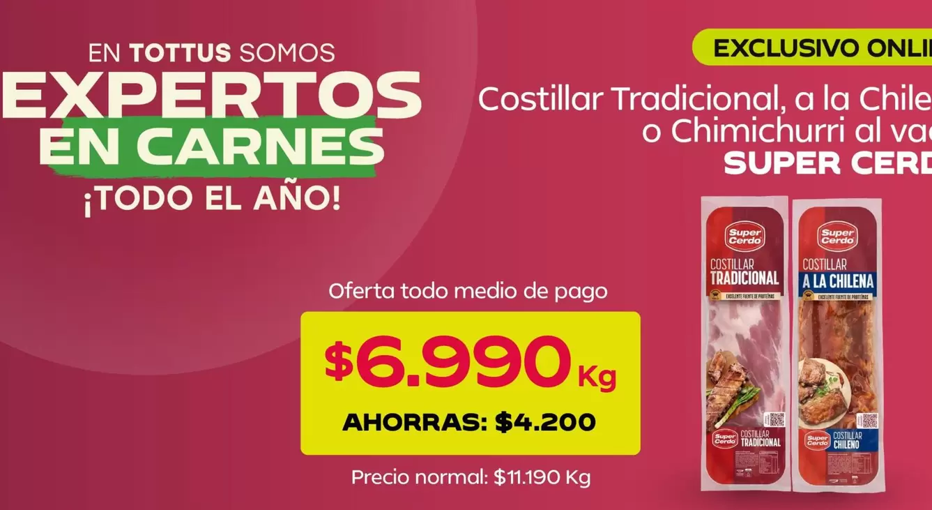 Tottus - Costilla Tradicional