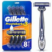 Máquina Afeitar Gillette Prestobarba3 8 Unidades