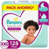 Pampers Premium Care Talla XXG Pañales Desechables 128 Unidades