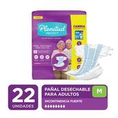Pañales para Adultos Plenitud Protect Talla M 22 Unidades