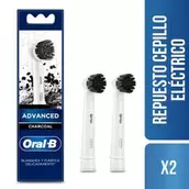 Repuesto Cepillo Dental Eléctrico Oral-B Charcoal 2 Unidades