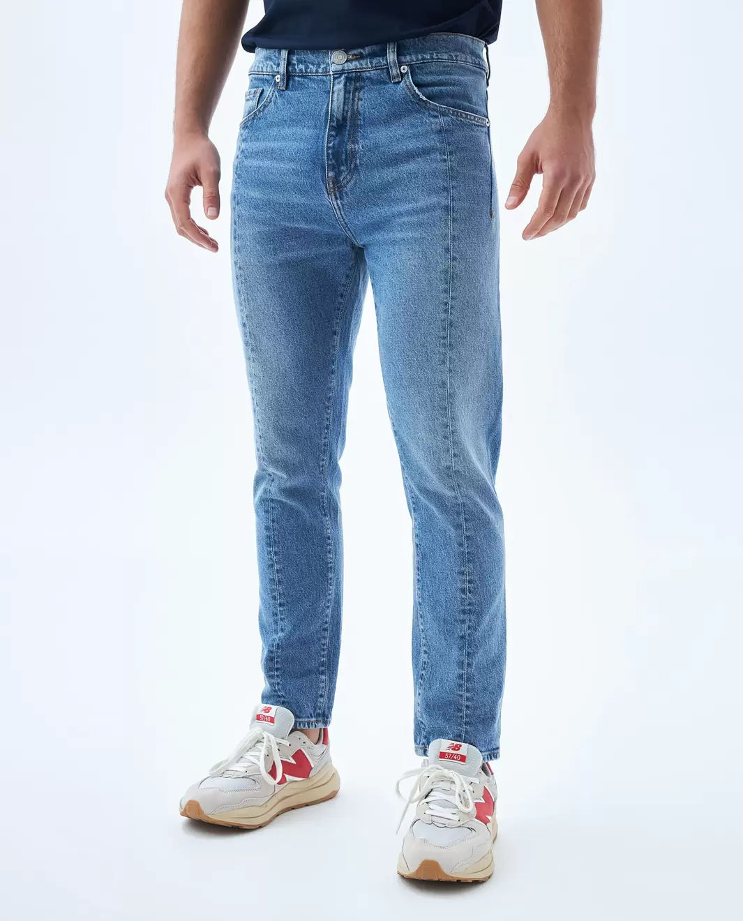 Jean Relaxed con cortes para hombre